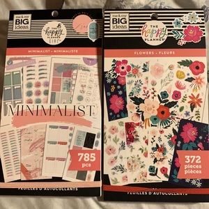 The happy planner sticker books